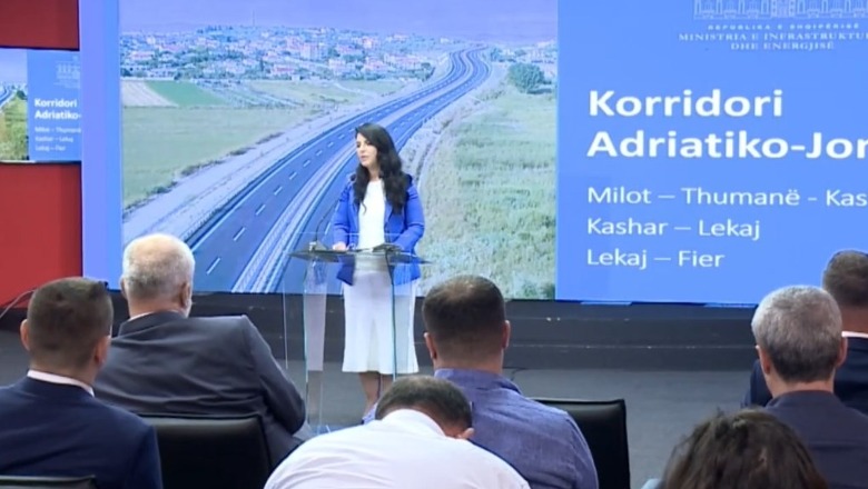 Hapet gara per aksin Milot-Fier, Pjese e Korridorit Blu
